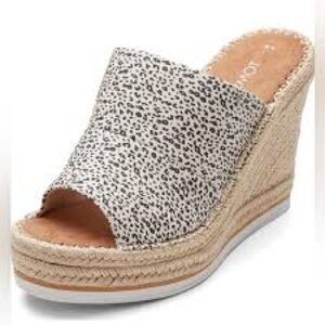 Toms Wedge Espadrille Slide